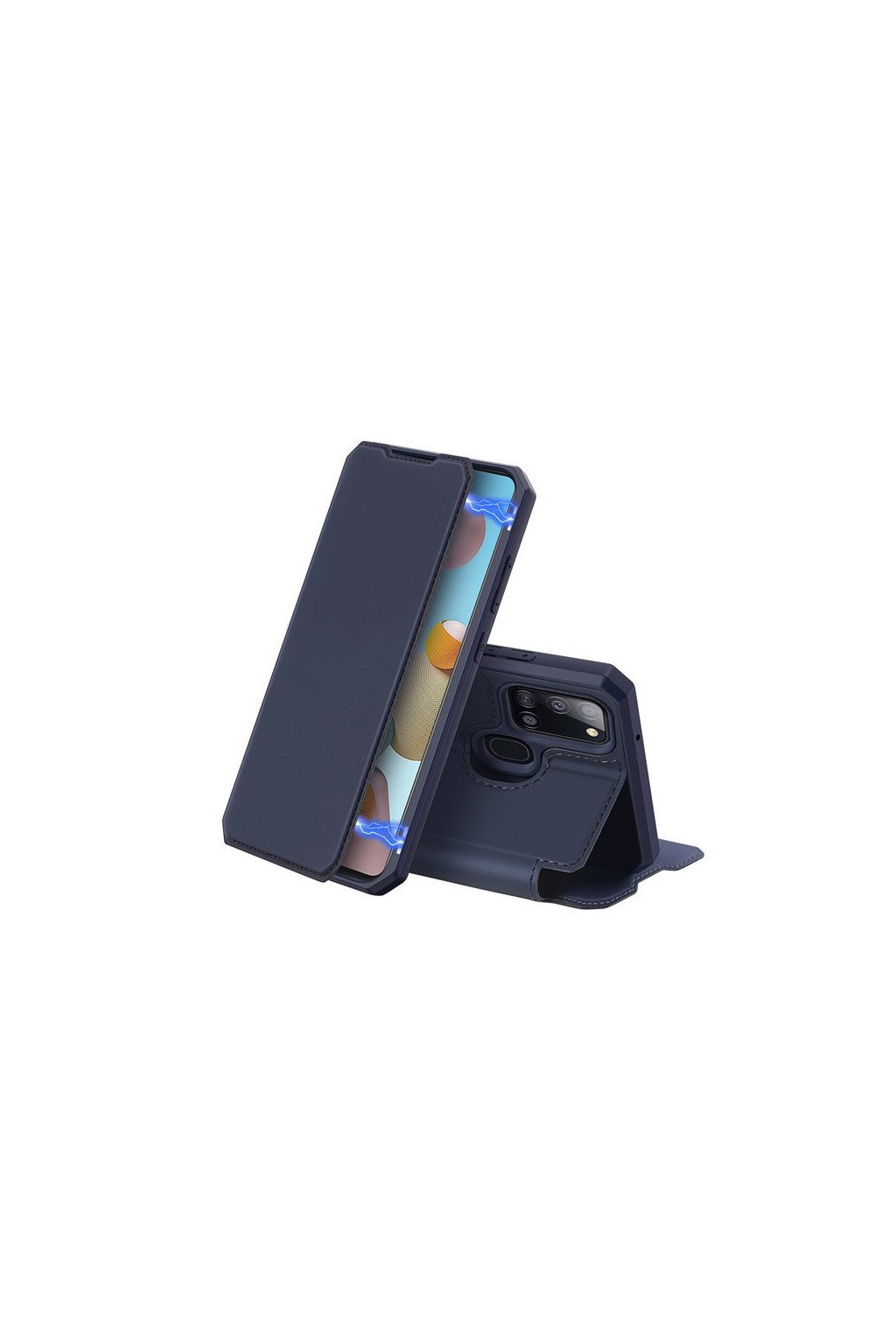eng pl DUX DUCIS Skin X Bookcase type case for Samsung Galaxy A21S blue 63758 1