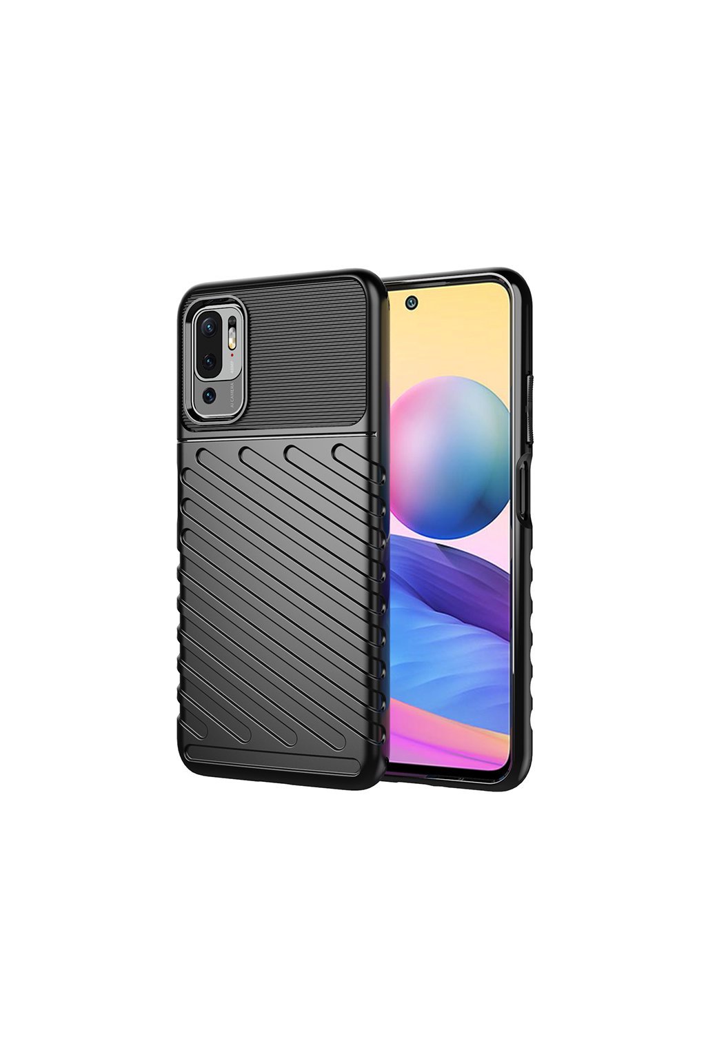 51882 thunder carbon kryt na xiaomi redmi note 10 5g poco m3 pro cerny