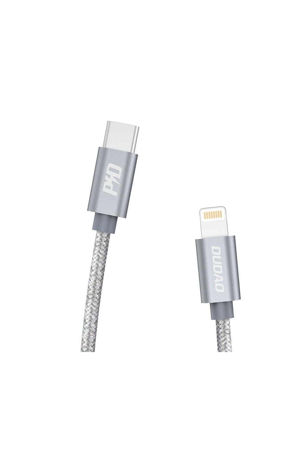 eng pl Dudao cable USB Type C cable Lightning Power Delivery 45W 1m gray L5Pro gray 56491 1