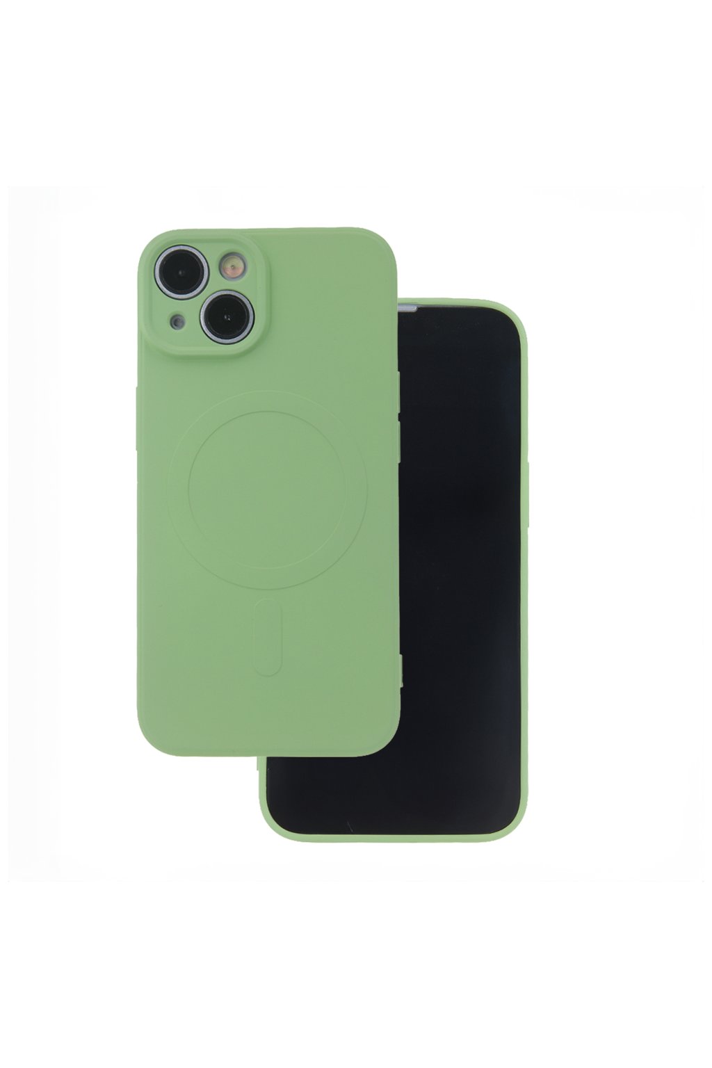 72086 simple color mag case for iphone 15 pro max 6 7 quot light green