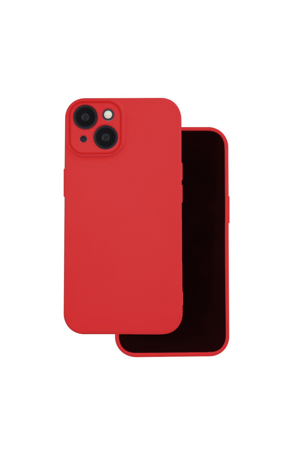 72769 silicon case for motorola edge 50 pro red