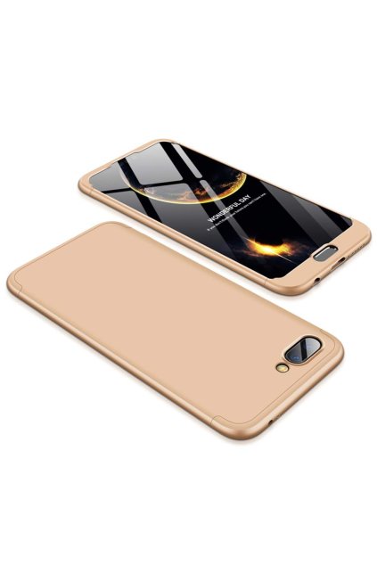 eng pl 360 Protection Front and Back Case Full Body Cover Huawei Honor 10 golden 45371 1