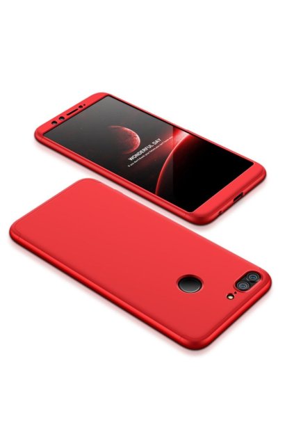 360 kryt na Honor 9 lite červený