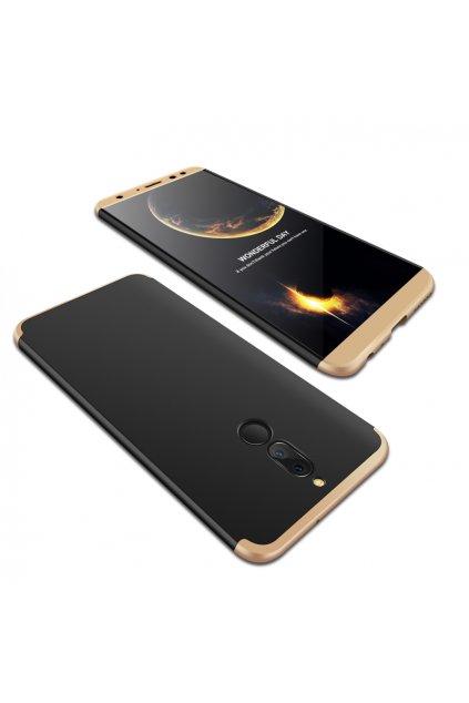 360 oboustranný kryt na Huawei Mate 10 Lite zlatočerný