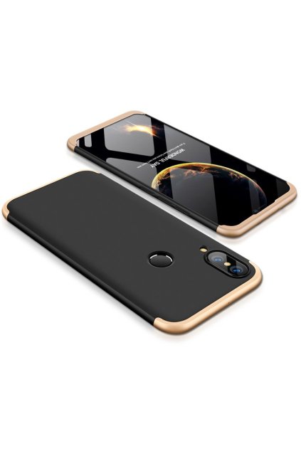 360 osbousranný kryt na huawei p20 lite zlato černý