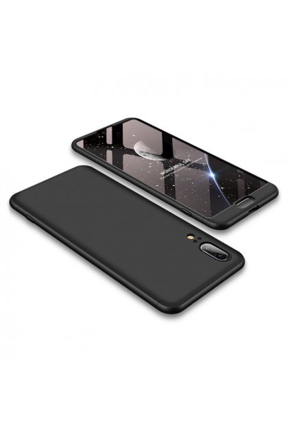 eng pl 360 Protection Front and Back Case Full Body Cover Huawei P20 black 39573 1
