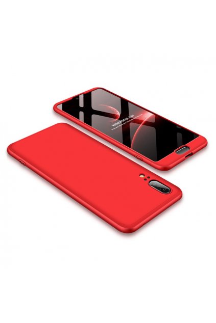 eng pl 360 Protection Front and Back Case Full Body Cover Huawei P20 red 39570 1