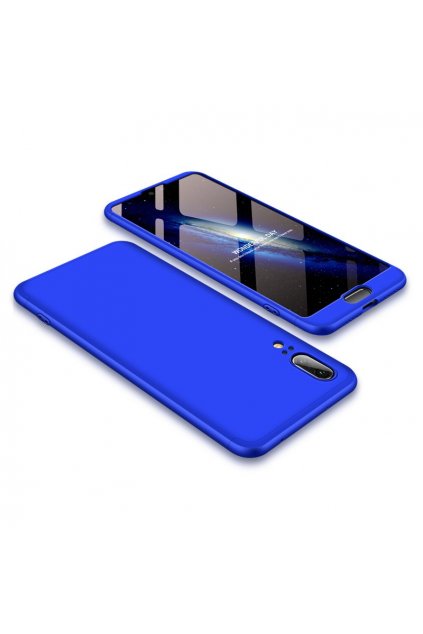 eng pl 360 Protection Front and Back Case Full Body Cover Huawei P20 blue 39571 1