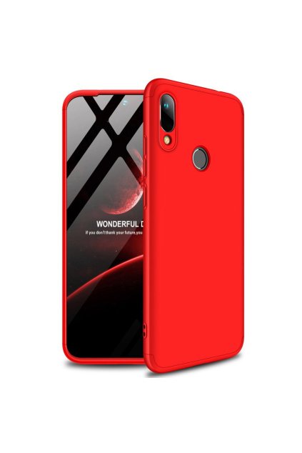 eng pl GKK 360 Protection Case Front and Back Case Full Body Cover Huawei Y6 2019 red 50070 1
