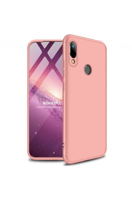 eng pl GKK 360 Protection Case Front and Back Case Full Body Cover Huawei Y6 2019 pink 50069 1