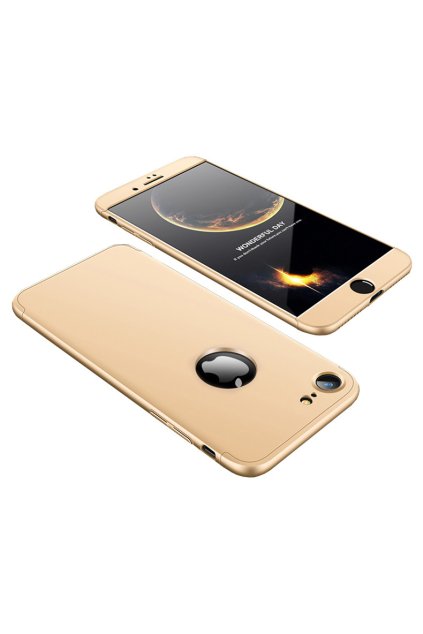eng pl 360 Protection Front and Back Case Full Body Cover iPhone 8 gold 35303 7