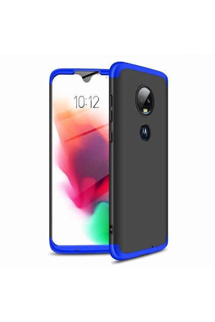 eng pl GKK 360 Protection Case Front and Back Case Full Body Cover Motorola Moto G7 black blue 46547 1