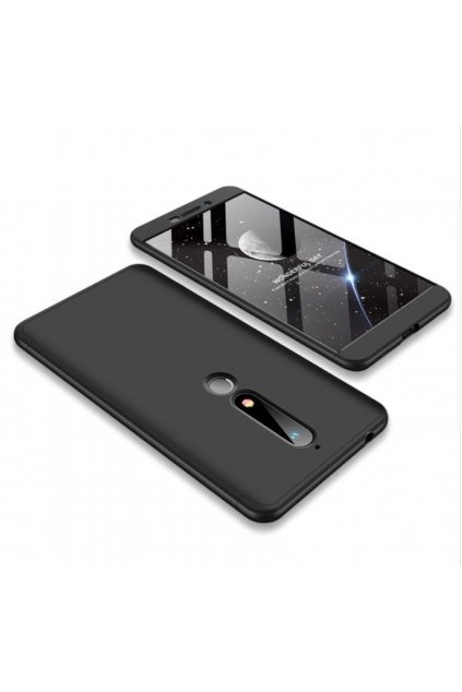 oboustranný kryt 360 na Nokia 6.1 černý tit