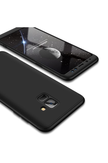 14406 360 oboustranny kryt na samsung galaxy a8 2018 cerny