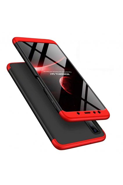 eng pl 360 Protection Front and Back Case Full Body Cover Samsung Galaxy A9 2018 A920 black red 47430 2
