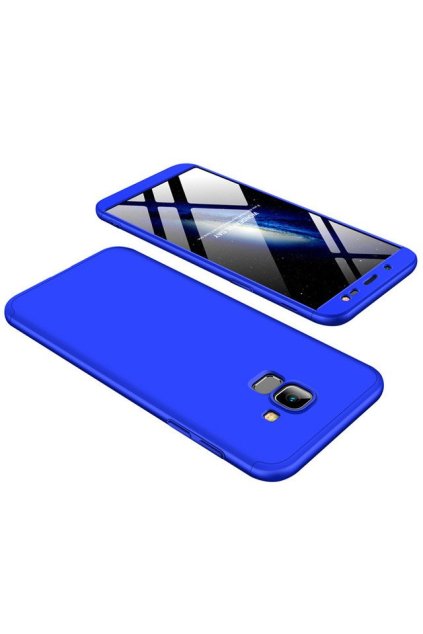 oboustranný kryt 360 na samsung j6 moddrý tit