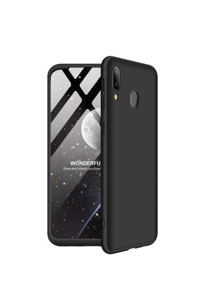 eng pl 360 Protection Front and Back Case Full Body Cover Samsung Galaxy M20 black 49047 3