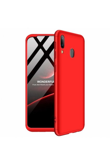 eng pl GKK 360 Protection Case Front and Back Case Full Body Cover Samsung Galaxy M20 red 49052 1