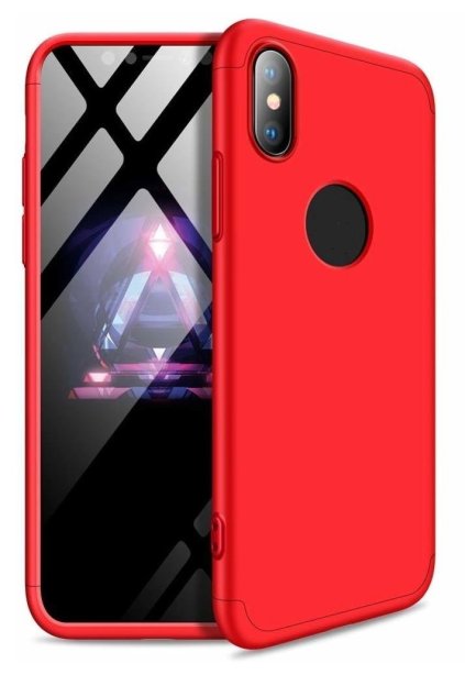 360 obojstranný kryt na Samsung Galaxy S10 Plus - červený