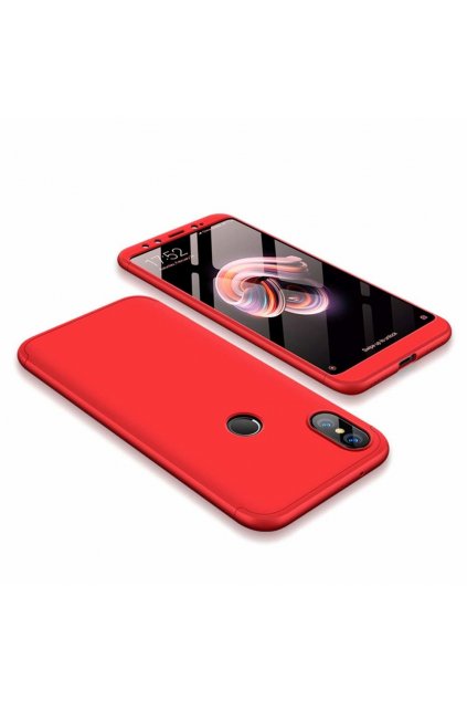 eng pl 360 Protection Front and Back Case Full Body Cover Xiaomi Mi A2 Mi 6X red 45189 1