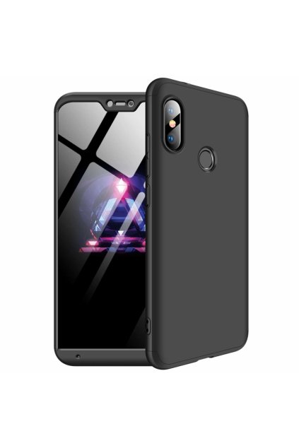 eng pl 360 Protection Front and Back Case Full Body Cover Xiaomi Mi A2 Lite Redmi 6 Pro black 45192 1