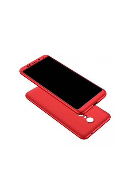12717 3 360 oboustranny kryt na xiaomi redmi 5 plus cerveny