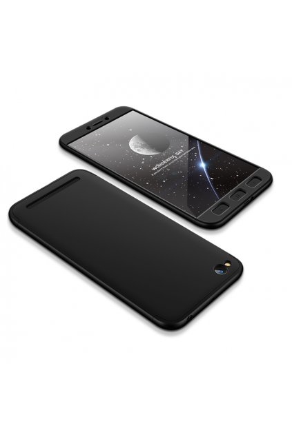 360 oboustranný kryt na Xiaomi Redmi 5A černý 1