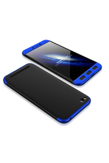 360 oboustranný kryt na Xiaomi Redmi 5A modročerný 1