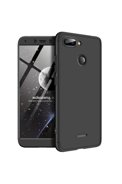 18401 360 oboustranny kryt na xiaomi redmi 6 cerny