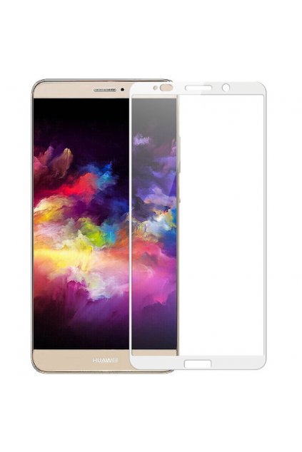 3d tvrzené sklo na Huawei Mate 10 lite bílé