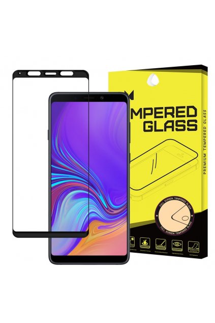 eng pl Wozinsky Tempered Glass Full Glue Super Tough Screen Protector Full Coveraged with Frame Case Friendly for Samsung Galaxy A9 2018 A920 black 45526 5