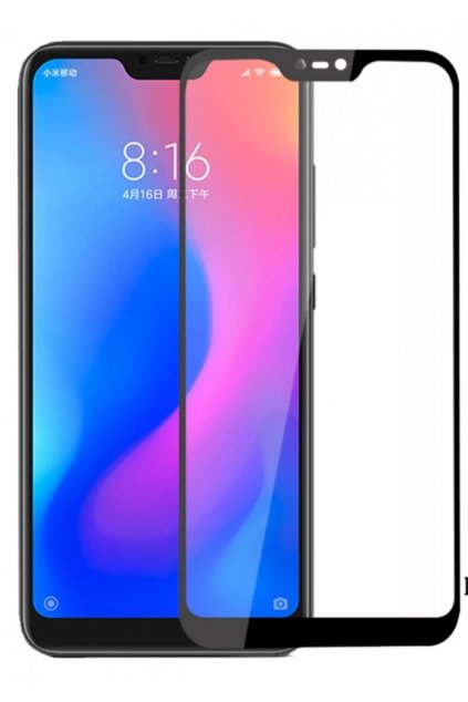 3D Tvrzené sklo na Xiaomi mi a2 lite černé