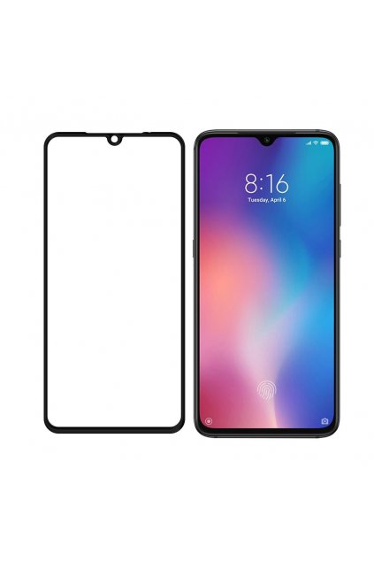 eng pl Wozinsky Tempered Glass Full Glue Super Tough Screen Protector Full Coveraged with Frame Case Friendly for Xiaomi Mi A3 Xiaomi Mi CC9e black 51832 2