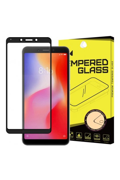 eng pl Wozinsky Tempered Glass Full Glue Super Tough Screen Protector Full Coveraged with Frame Case Friendly for Xiaomi Redmi 6A black 45066 5