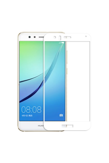 3d tvrzené sklo na huawei p10 bílé