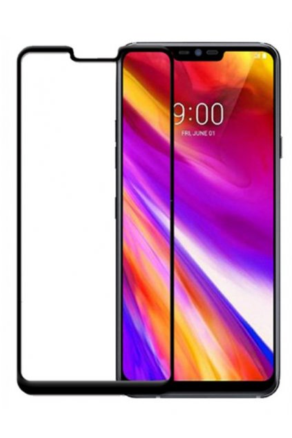 3D Tvrzené sklo na LG G7 černé