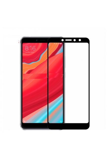 3D Tvrzené sklo na Xiaomi Redmi S2 černé