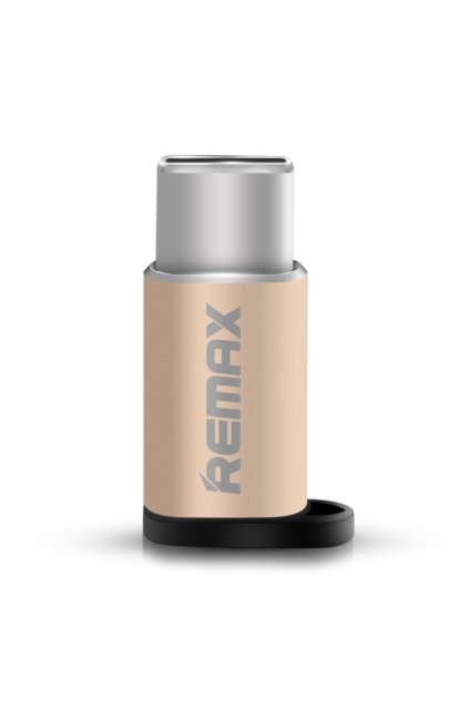 adapter micro usb USB C remax gold