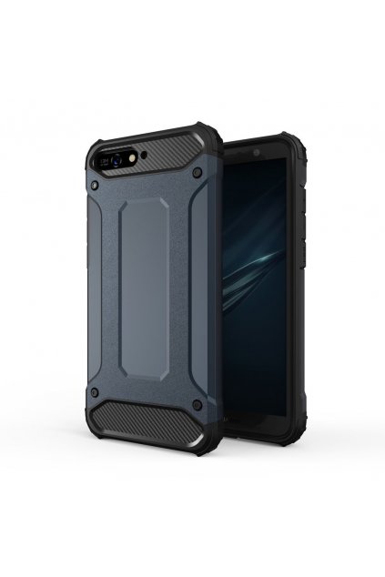eng pl Hybrid Armor Case Tough Rugged Cover for Huawei Y6 2018 blue 42379 1