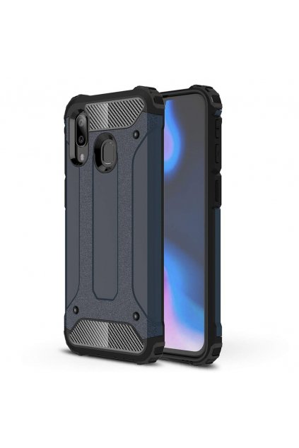eng pl Hybrid Armor Case Tough Rugged Cover for Samsung Galaxy A40 blue 50375 1