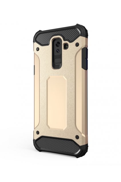 aeng pl Hybrid Armor Case Tough Rugged Cover for Samsung Galaxy A6 Plus 2018 A605 golden 42383 1