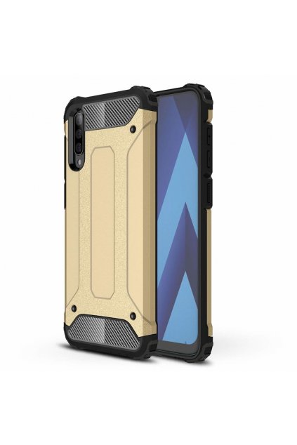 eng pl Hybrid Armor Case Tough Rugged Cover for Samsung Galaxy A50 golden 50115 1