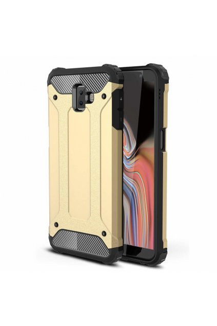 eng pl Hybrid Armor Case Tough Rugged Cover for Samsung Galaxy J6 Plus 2018 J610 golden 45443 1