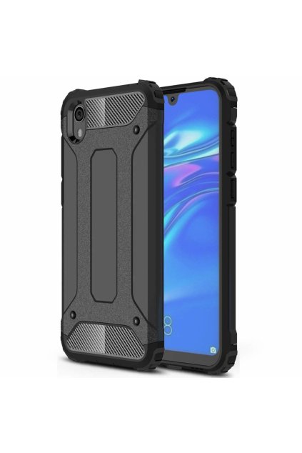 eng pl Hybrid Armor Case Tough Rugged Cover for Xiaomi Redmi 7A black 51333 1