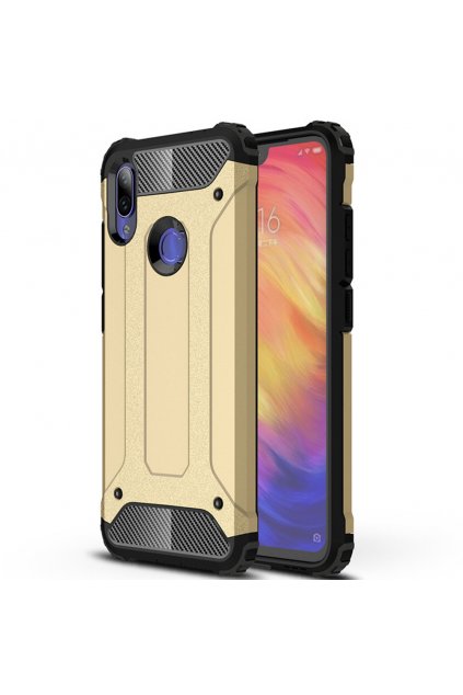 eng pl Hybrid Armor Case Tough Rugged Cover for Xiaomi Redmi Note 7 golden 48126 1