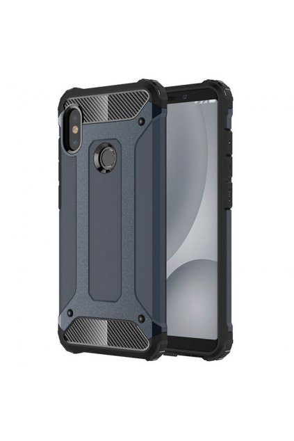 eng pl Hybrid Armor Case Tough Rugged Cover for Xiaomi Redmi Note 5 dual camera Redmi Note 5 Pro blue 41459 1