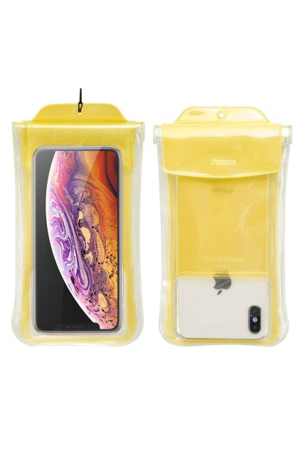 eng pl Baseus Safe Airbag Waterproof Case IPX8 6 5 Yellow ACFSD C0Y 49696 24