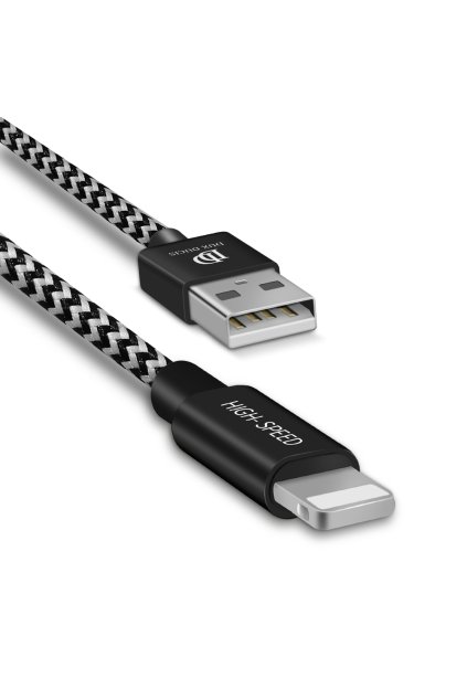 eng pl Dux Ducis K ONE Series USB Lightning Cable 2 1A 3M black 45641 1 (1)