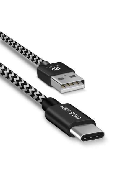 eng pl Dux Ducis K ONE Series USB USB C Cable 2 1A 2M black 45636 1