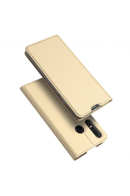 eng pl DUX DUCIS Skin Pro Bookcase type case for Huawei P30 Lite golden 48284 1